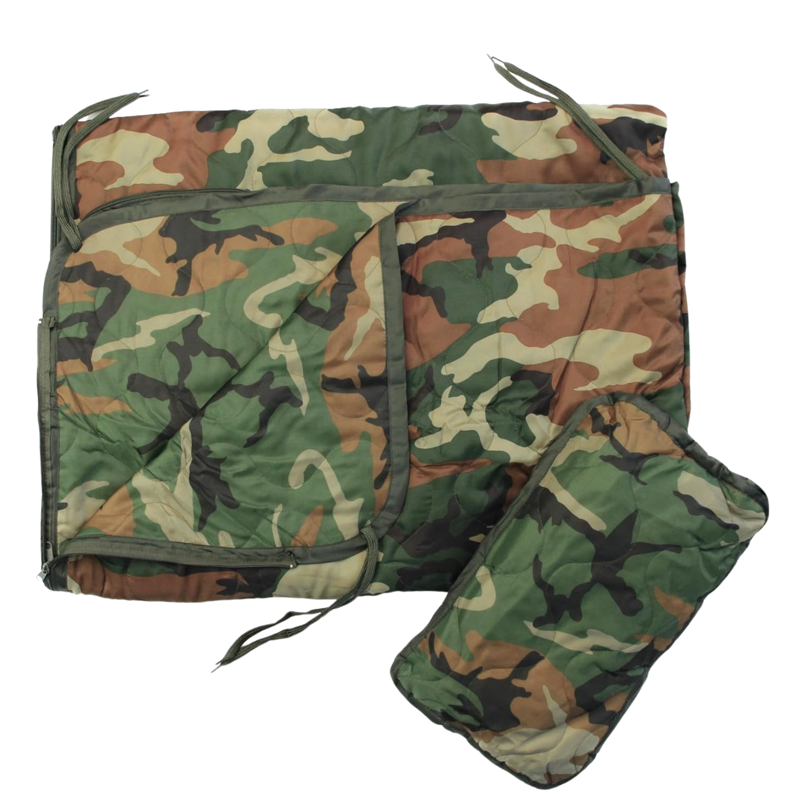 Mil-Tec Multifunction Poncho Liner - Flecktarn (14424521