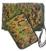"Leatherneck" MARPAT (Marine Pattern) Camo, 3-Sided Zippered Poncho Liner with Zippered Headport, Stuff and Head Pad
