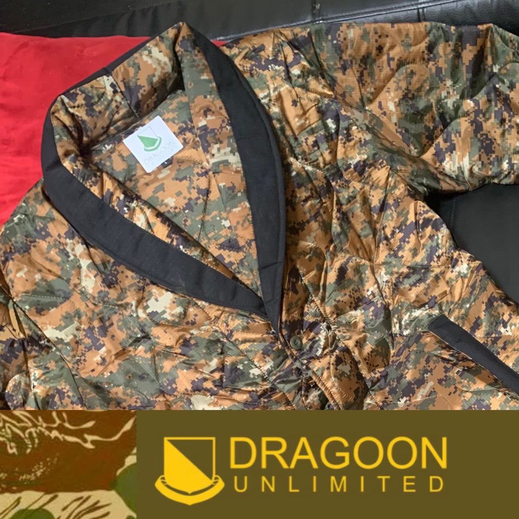 Army woobie smoking jacket best sale