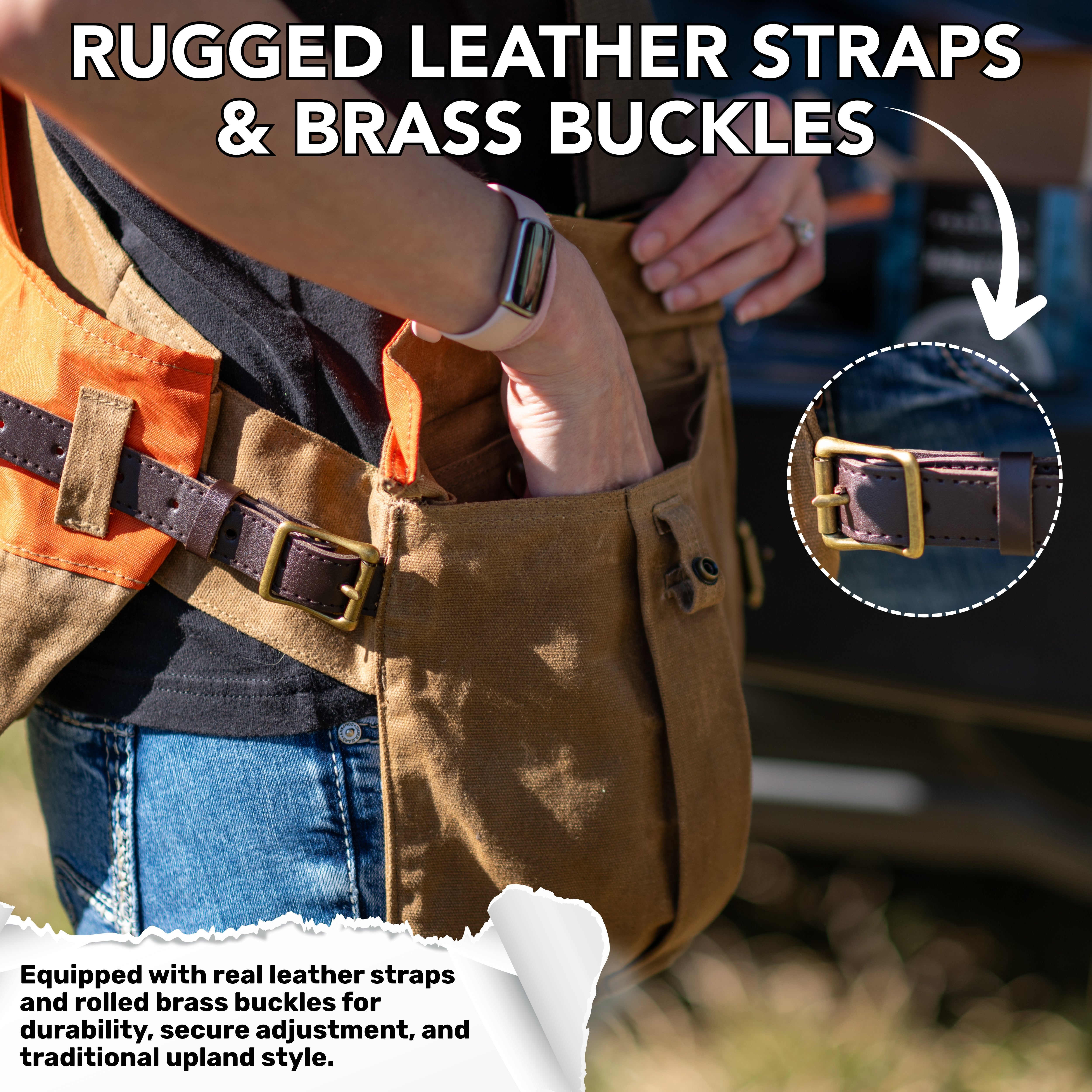 Classic Hatari Hunter Orange Upland Safari Hunting Vest – Dragoon