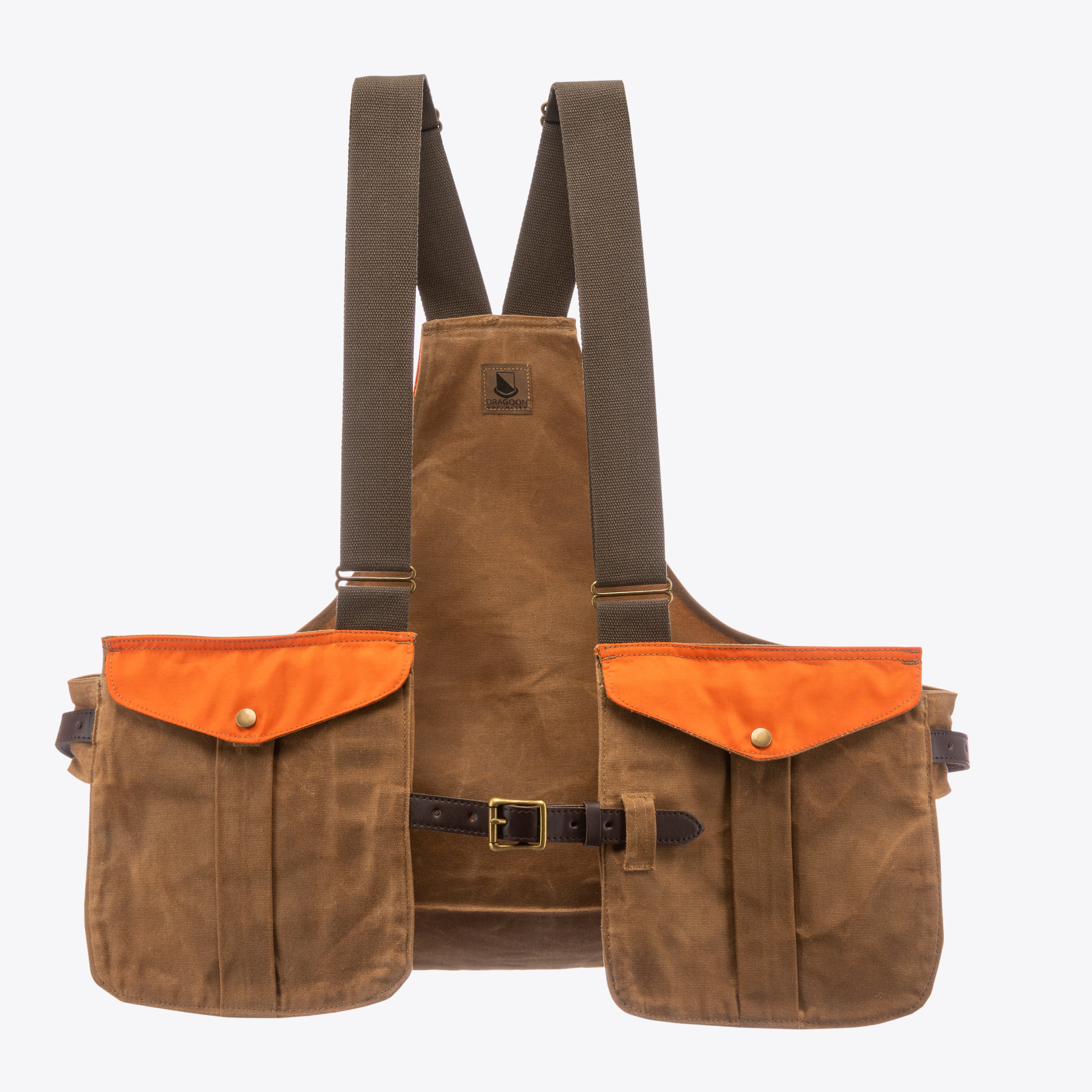 Classic Hatari Hunter Orange Upland Safari Hunting Vest – Dragoon