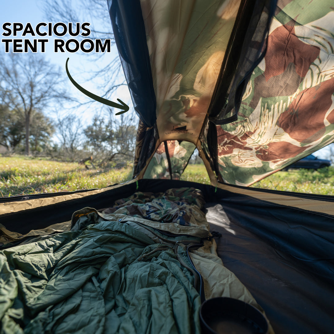 dragon v1 solar tent Dragoon Unlimited Ridgeback One Person Camping, Hunting Tent, Bugout B