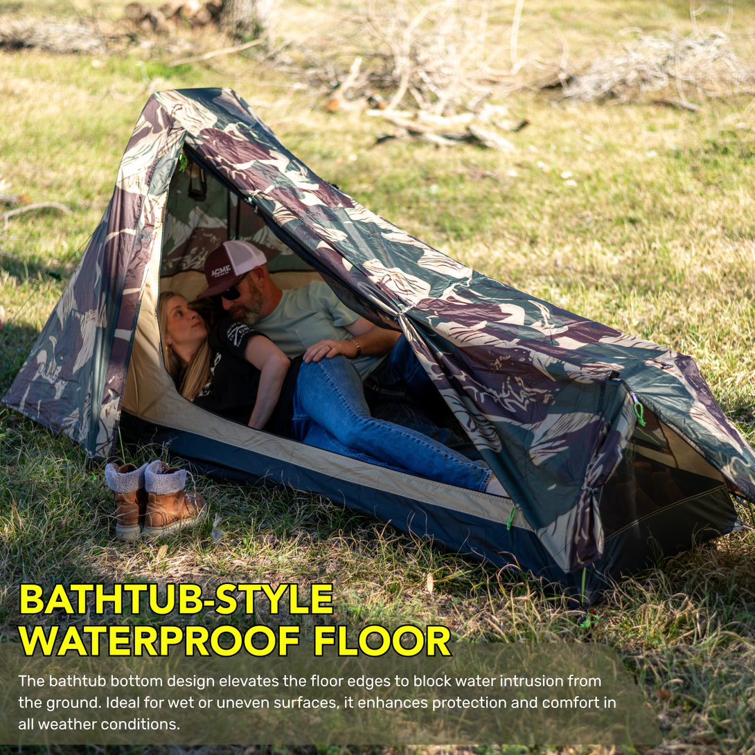 camping bivy tent Dragoon Unlimited Ridgeback One Person Camping, Hunting Tent, Bugout B