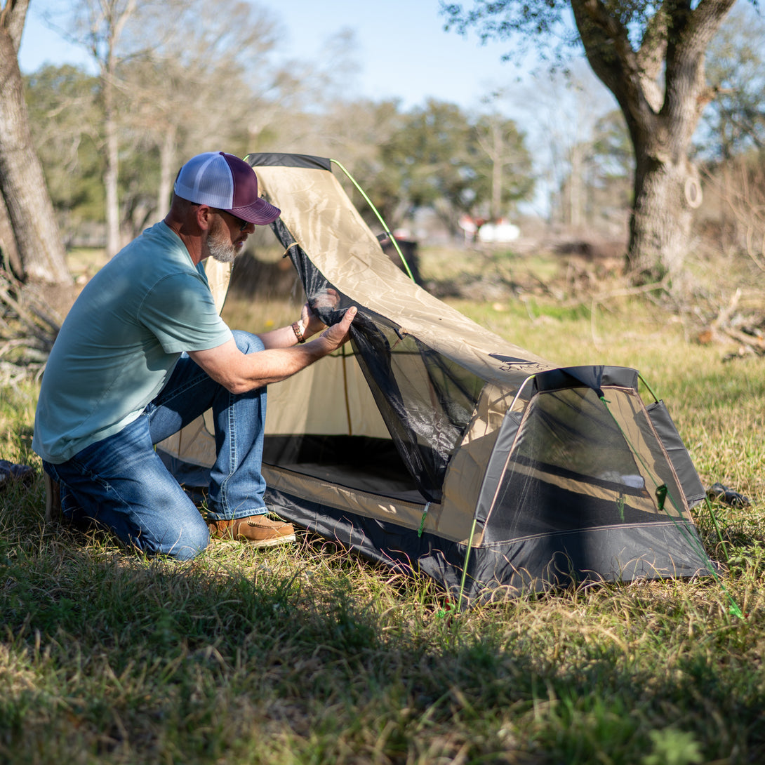 Pacertent Ridgeback Dragoon Unlimited Ridgeback One Person Camping, Hunting Tent, Bugout B