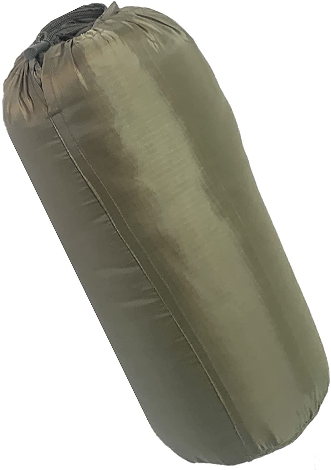 "Trail Rider" Olive Drab, 3-Sided Zippered Poncho Liner with Zippered Headport, Stuff and Head Pad