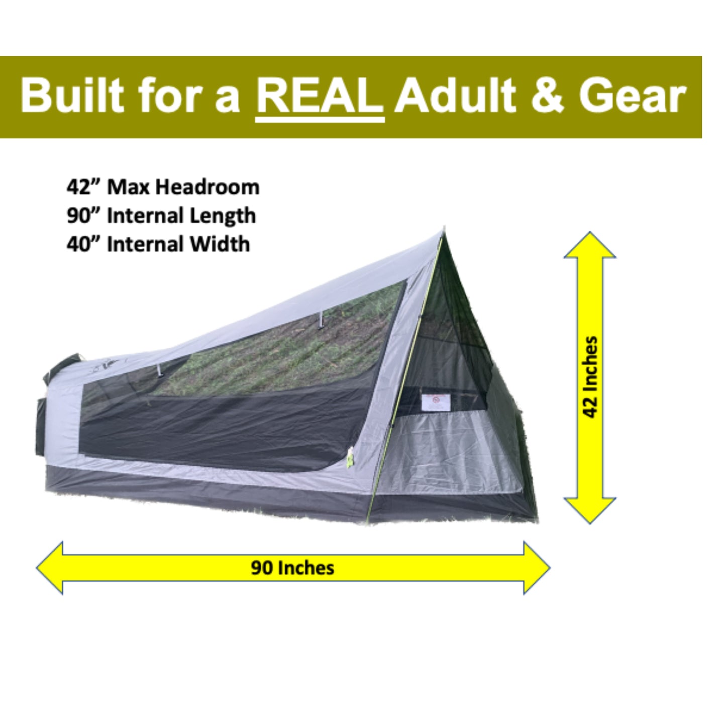 Dragoon Unlimited Ridgeback One Person Camping, Hunting Tent, Bugout Bivy & Survival Shelter (RBS Camouflage)